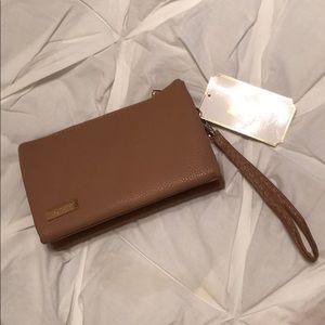 Simply southern clutch tan